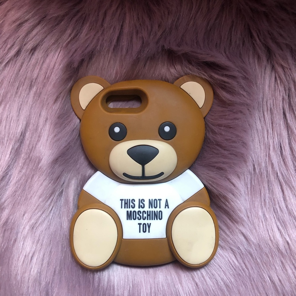 Moschino Teddy Bear IPhone Case